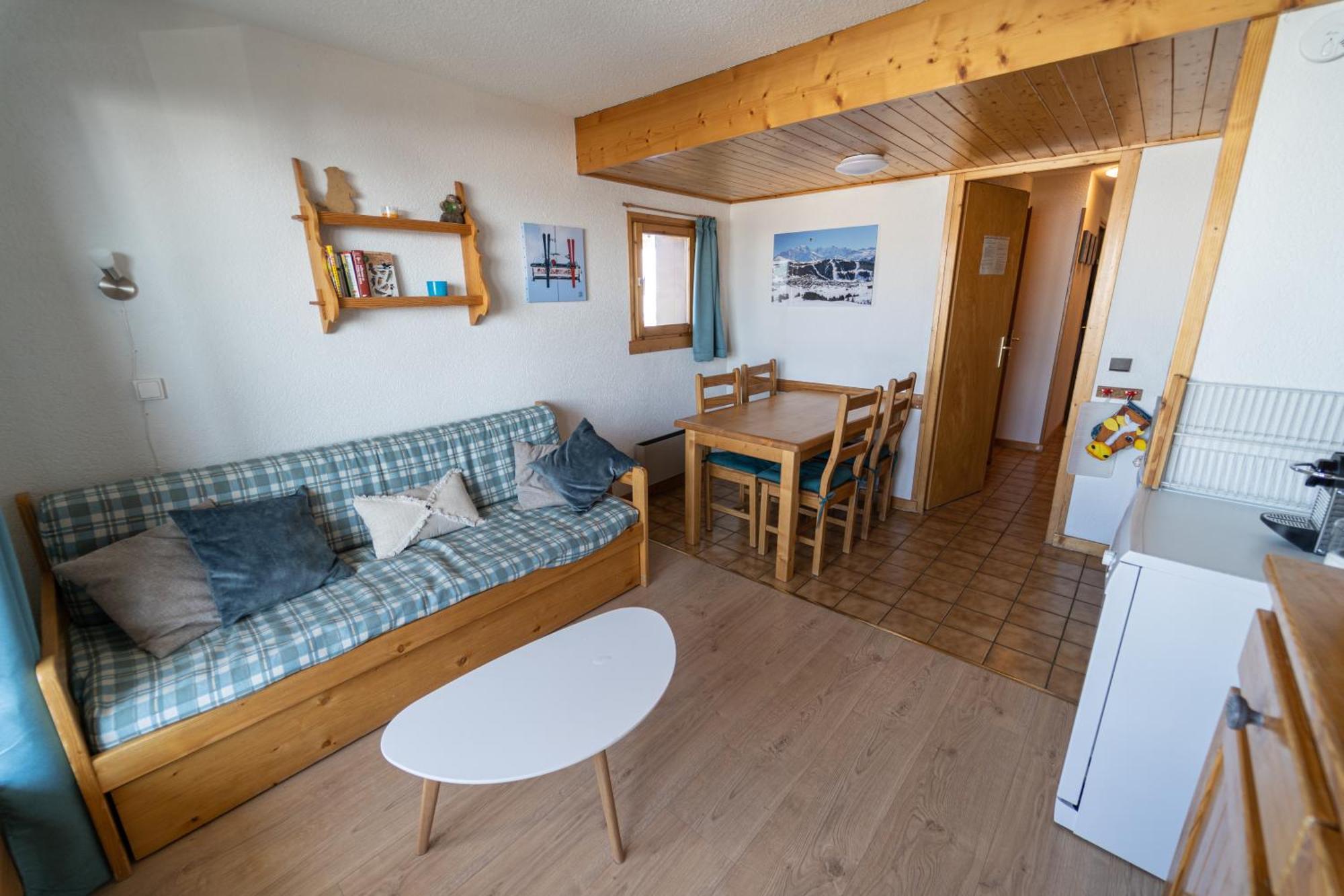 Les Saisies Appart 1 Chambre Au Pied Des Pistes Eksteriør bilde
